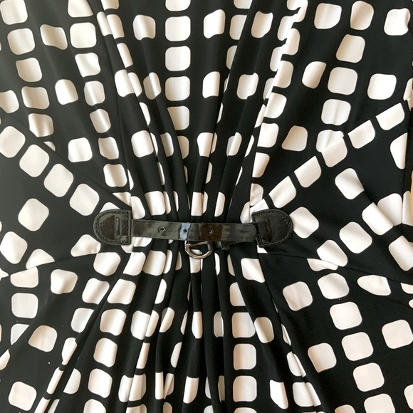 Great Black & White Ladies Office Dress NWT SZ 12 - Picture 9 of 10